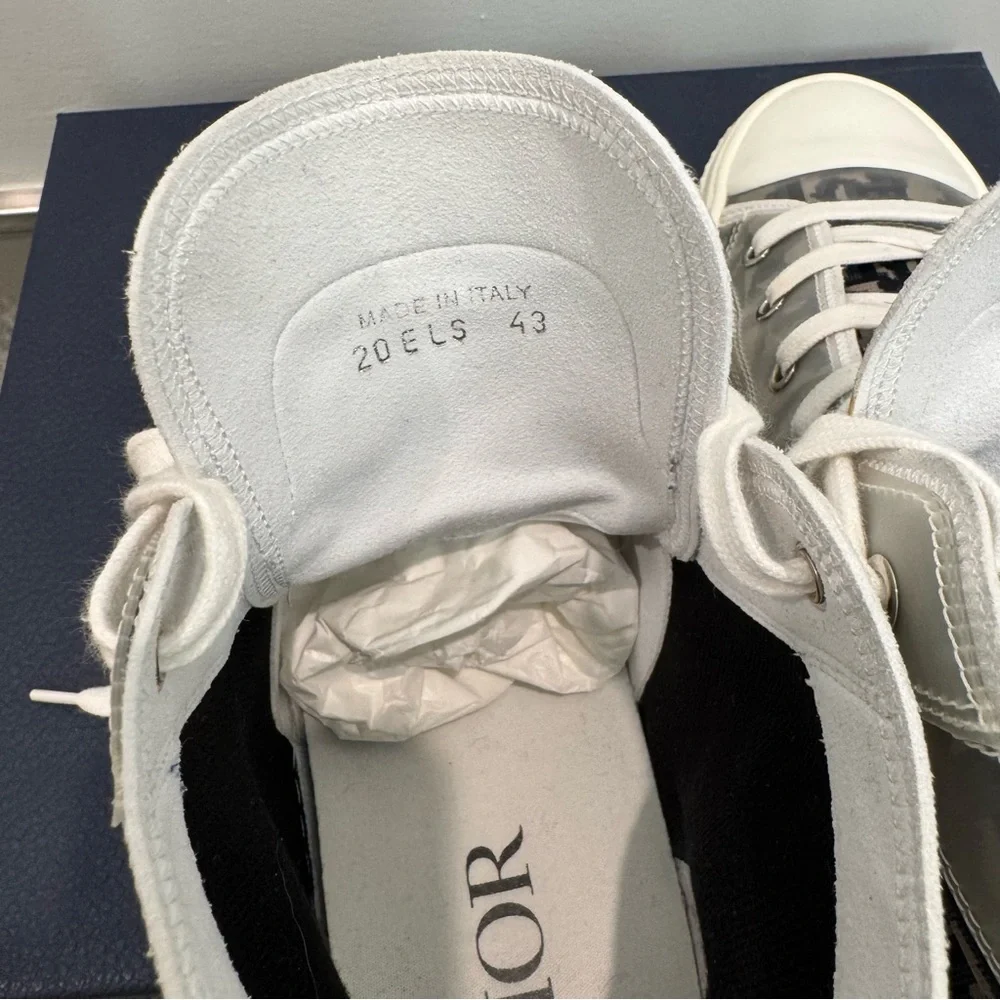 Dior B23 High-Top Oblique Sneakers - Picture 10 of 11